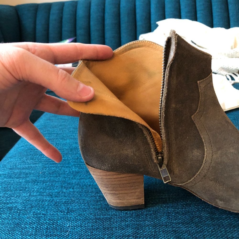 Isabel Marant Dicker boots, brown suede, size EU 41, US 9.5 - Picture 5 of 13